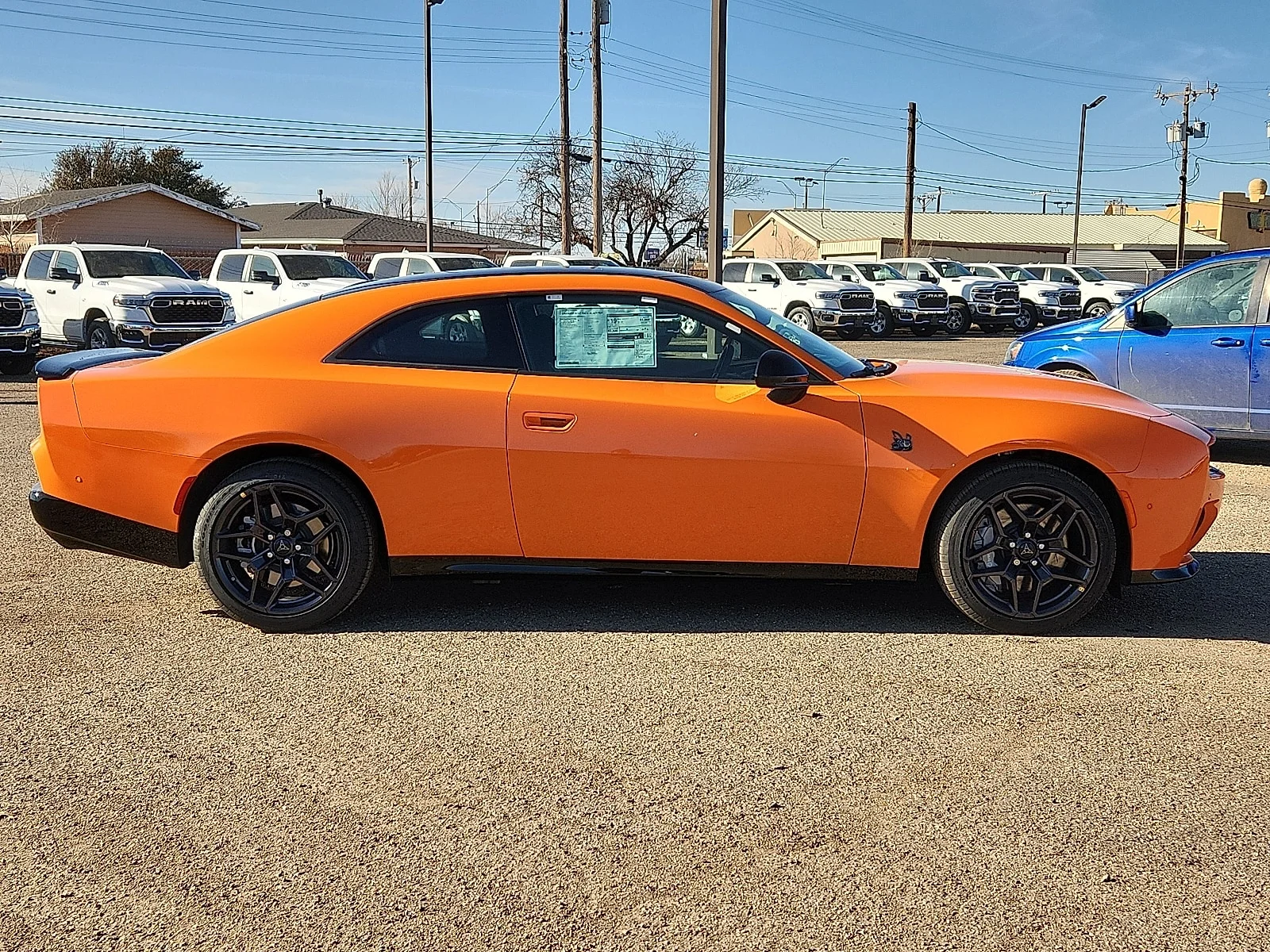 New 2026 Orange Dodge SCAT PACK 2-DOOR AWD image 5