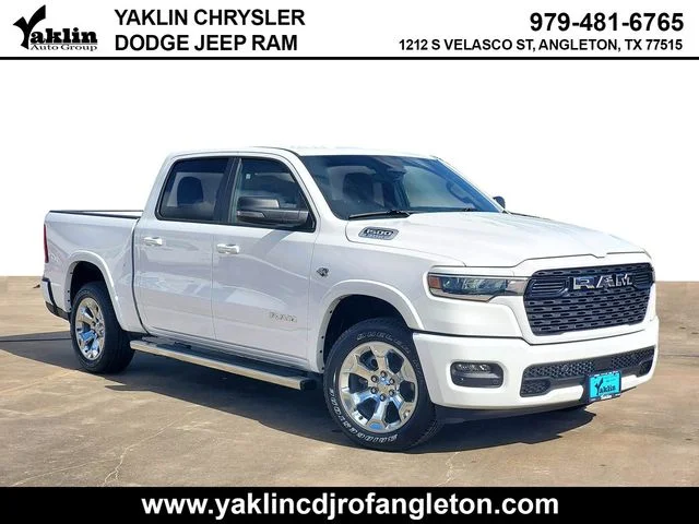 New 2026 Bright White Clear-Coat Exterior Paint RAM Big Horn/Lone Star image 1