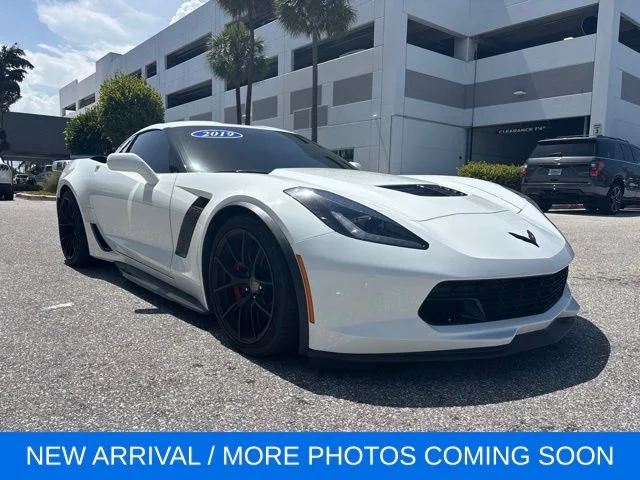 Used 2019 White Chevrolet Z06 image 1