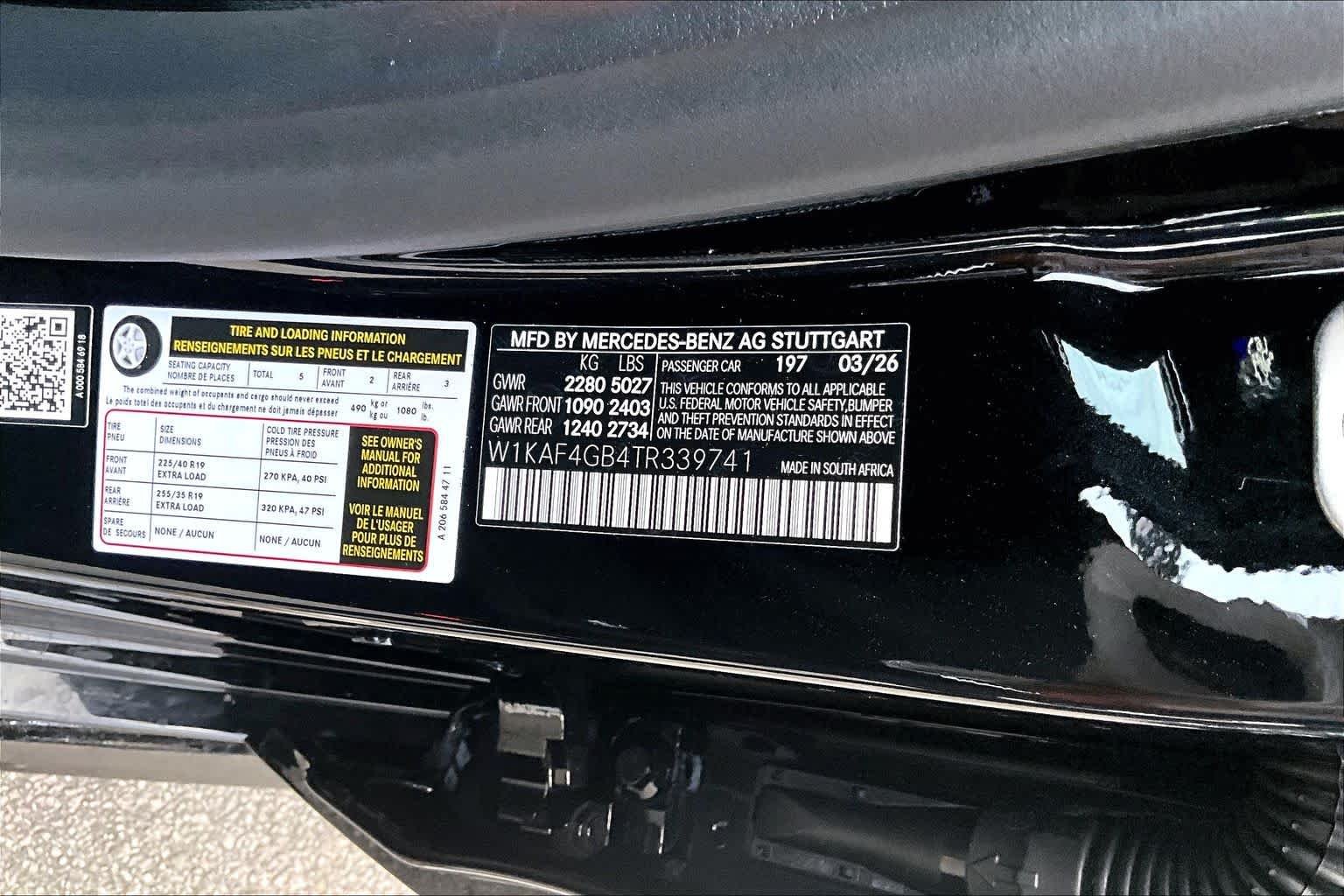 New 2026 Obsidian Black Metallic Mercedes-Benz C 300 image 16