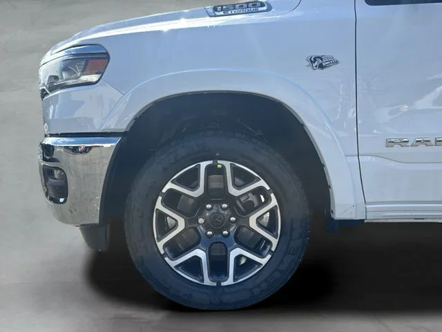 New 2026 Bright White Clear-Coat Exterior Paint RAM Laramie image 24