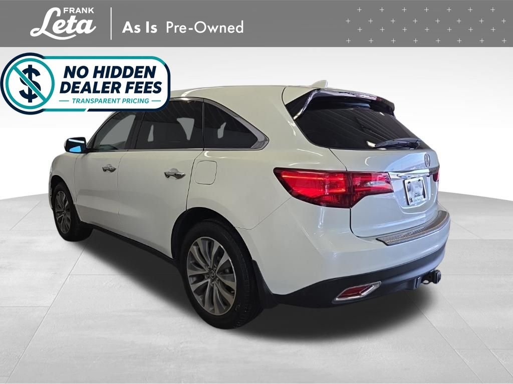Used 2016 White Diamond Pearl Acura  image 4