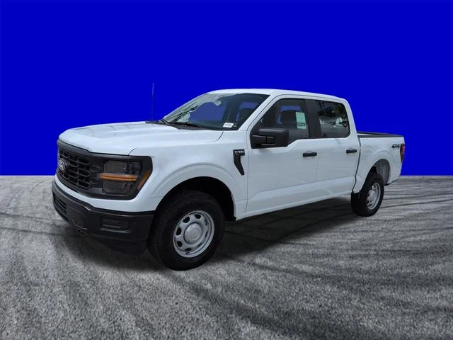 New 2026 White Ford 4X4 CREW CAB XL image 8