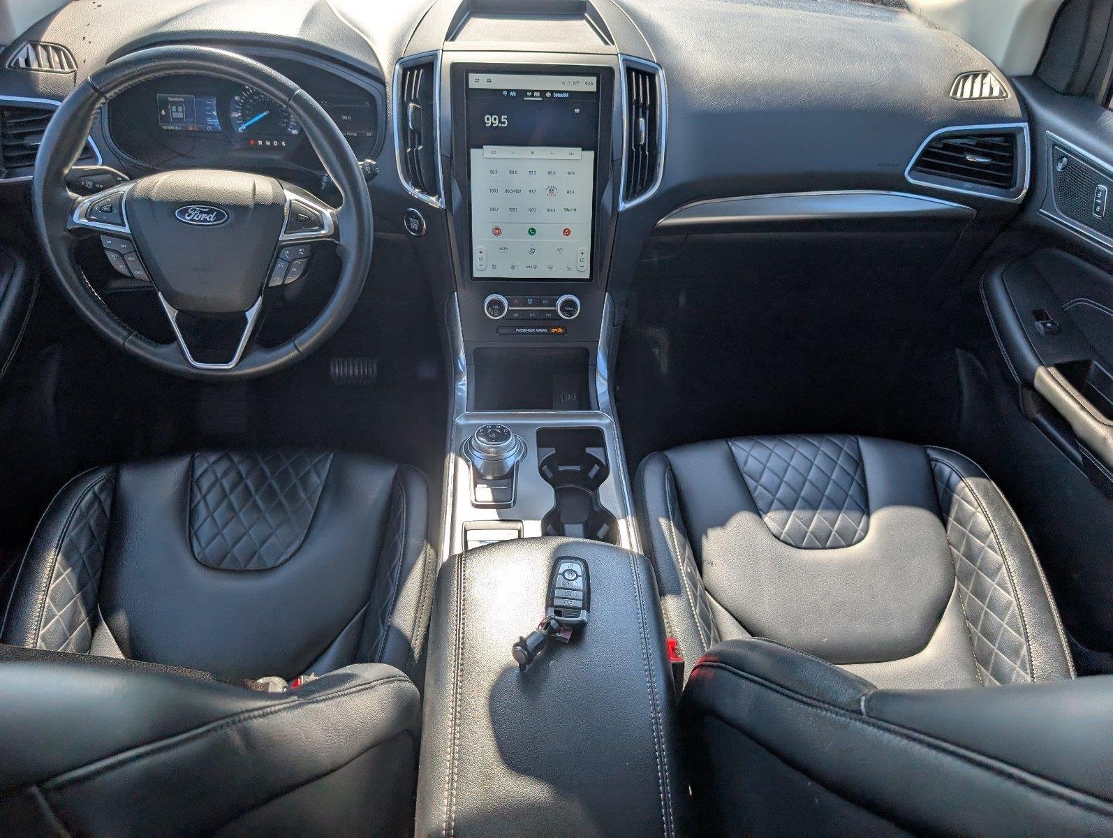 Used 2024 Stone Blue Ford Titanium image 33