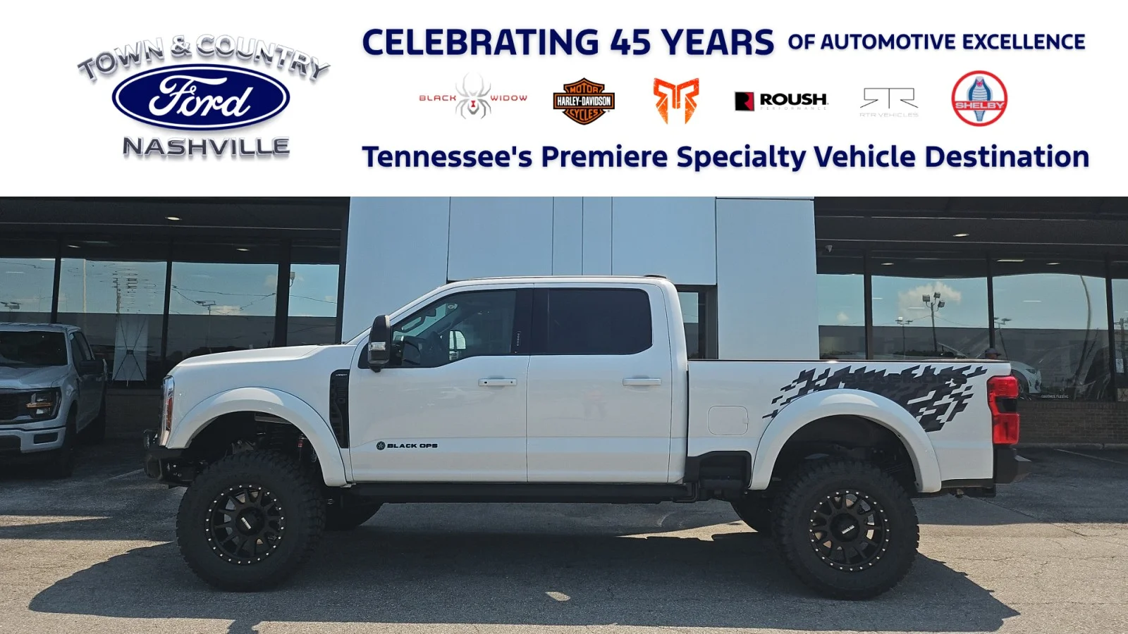 New 2026 Oxford White Ford Black Ops 4WD image 1