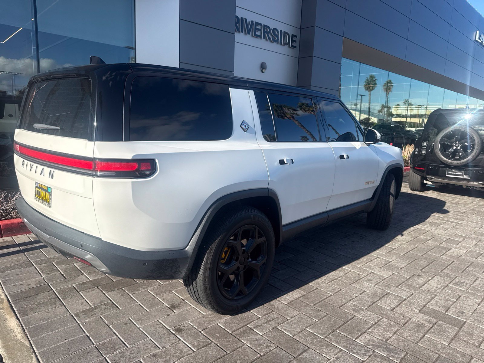 Used 2023 White Rivian Adventure Quad Motor Large Pack image 3