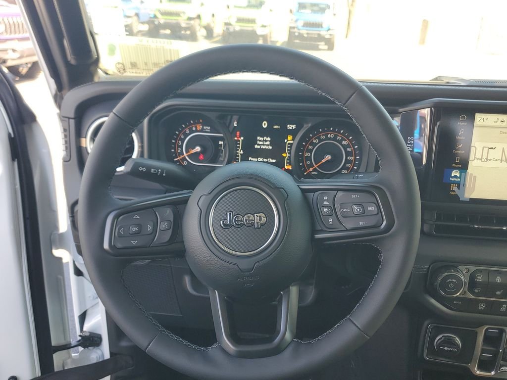 New 2026 Bright White Clearcoat Jeep Sahara image 15