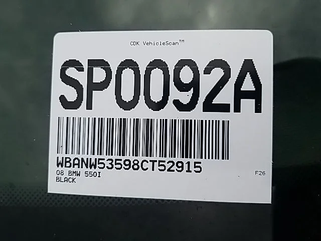 Used 2008 Black BMW 550i image 25
