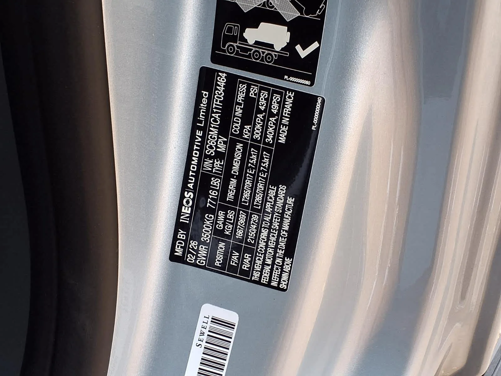 New 2026 STERLING SILVER INEOS Fieldmaster Edition image 26