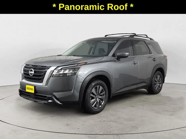 Used 2022 Gun Metallic Nissan SV image 1