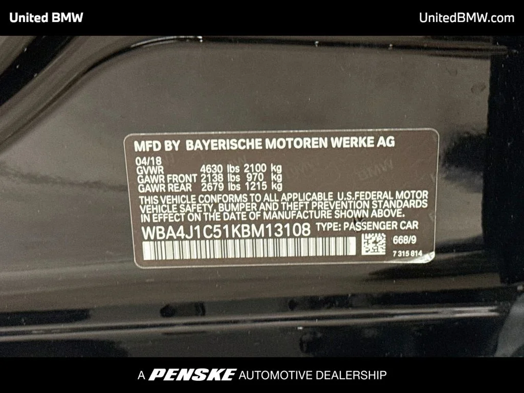 Used 2019 Jet Black BMW 430i Gran Coupe image 15