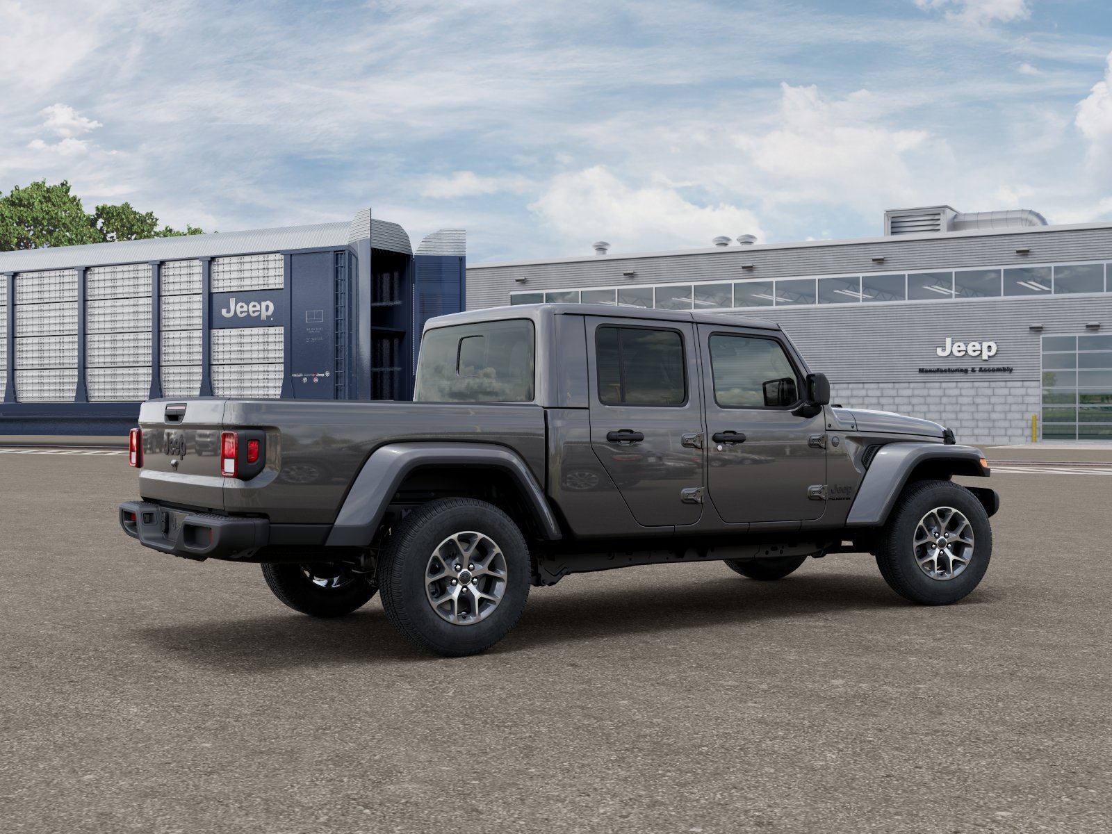 New 2026 Granite Crystal Metallic Clearcoat Jeep Sport S image 2