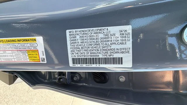 New 2026 Gray Honda RTL image 32
