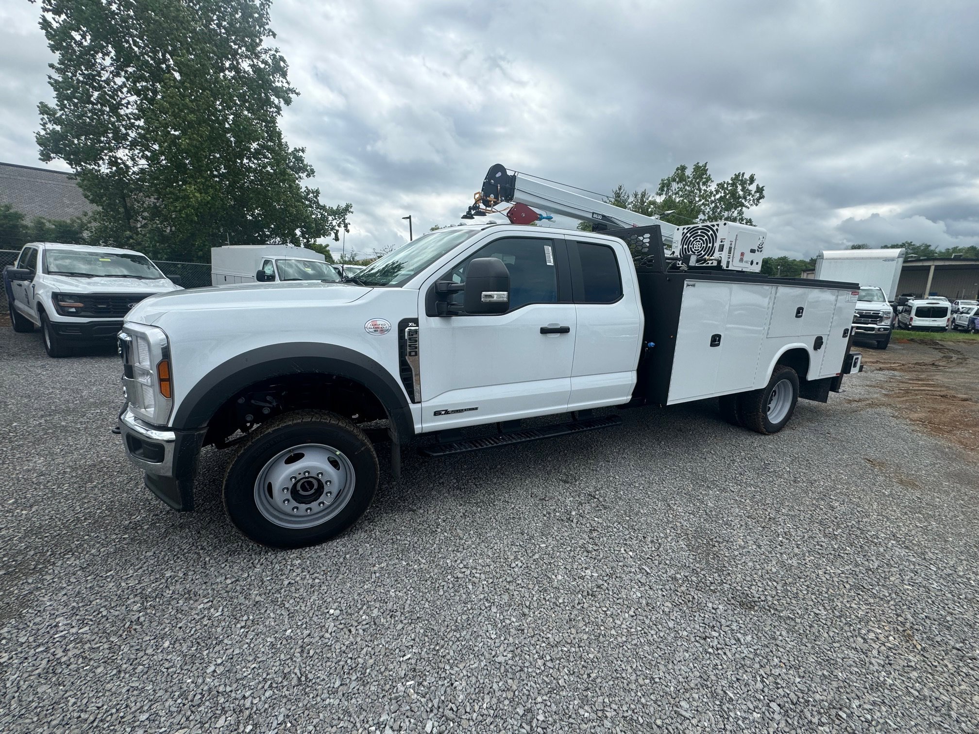 New 2026 Oxford White Ford F-550® XL image 2