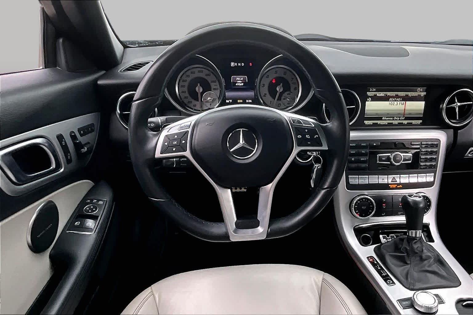 Used 2014 Iridium Silver Metallic Mercedes-Benz SLK 350 image 6