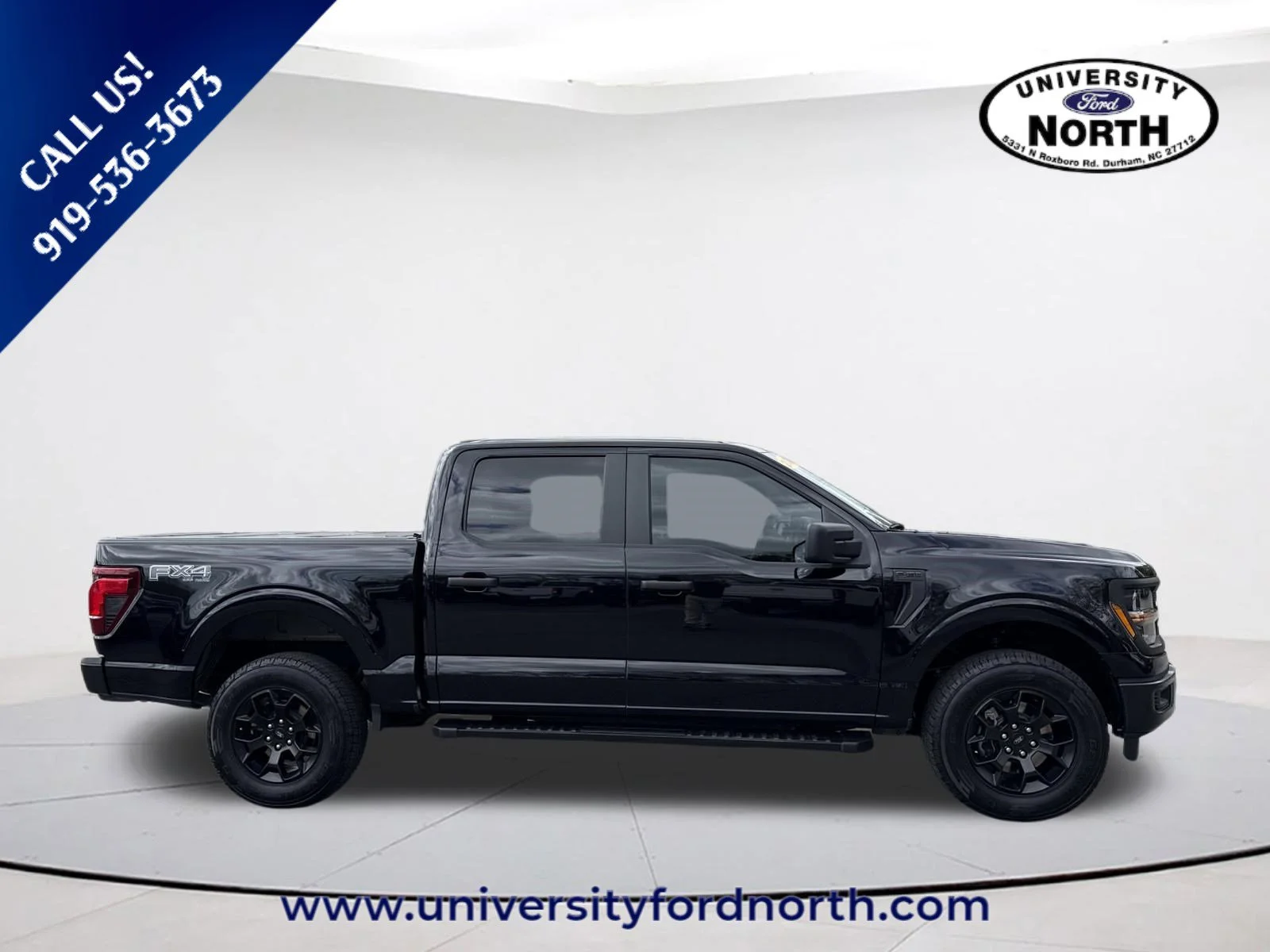 Used 2024 Agate Black Metallic Ford STX image 8