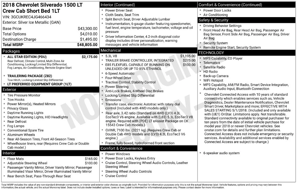 Used 2018 Silver Chevrolet LT image 16