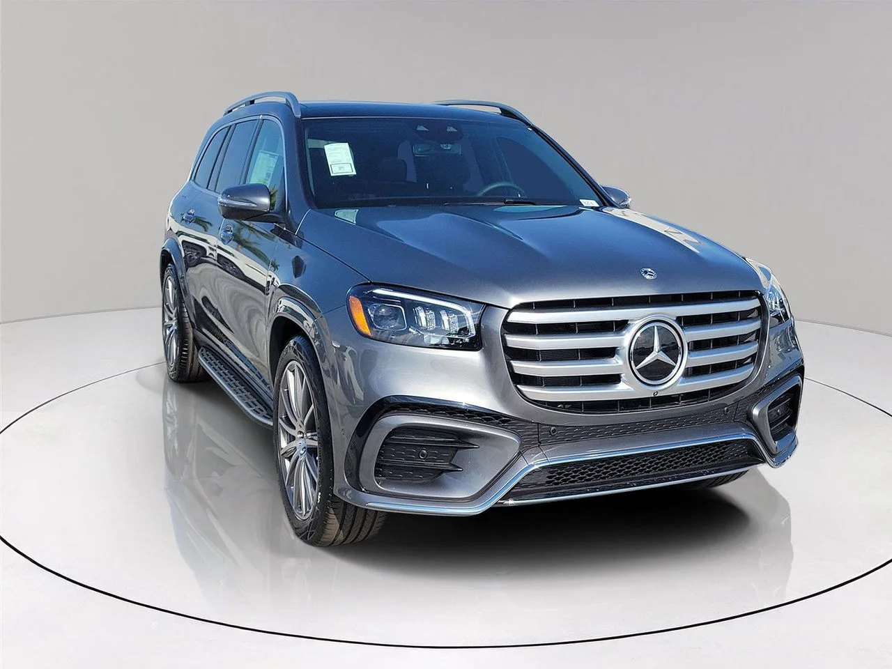 New 2026 Selenite Grey Metallic Mercedes-Benz GLS 580 image 3