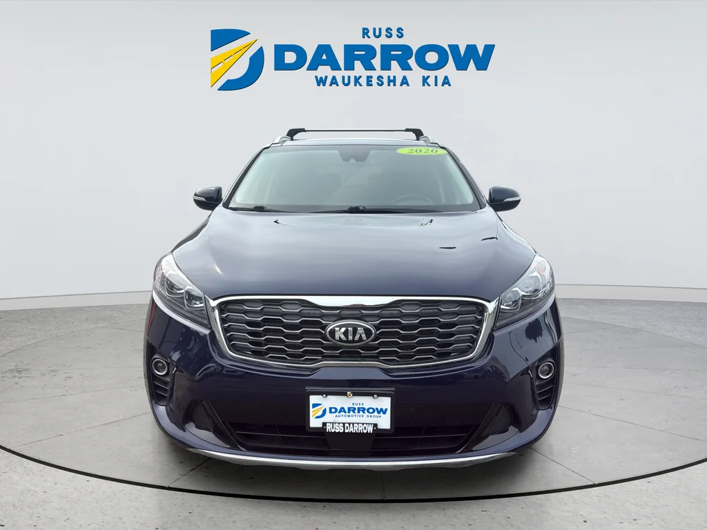 Used 2020 Blue Kia EX image 8