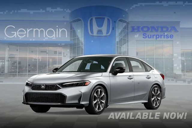 New 2026 Solar Silver Metallic Honda Sport Touring Sedan image 1