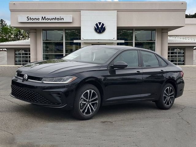 New 2026 Black Volkswagen 1.5T Sport image 1