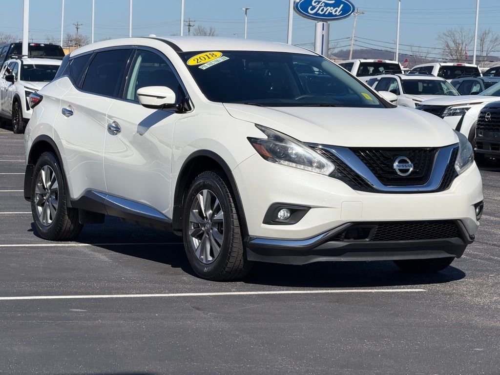 Used 2018 Nissan Murano S with VIN 5N1AZ2MG0JN172378 for sale in Shelbyville, TN