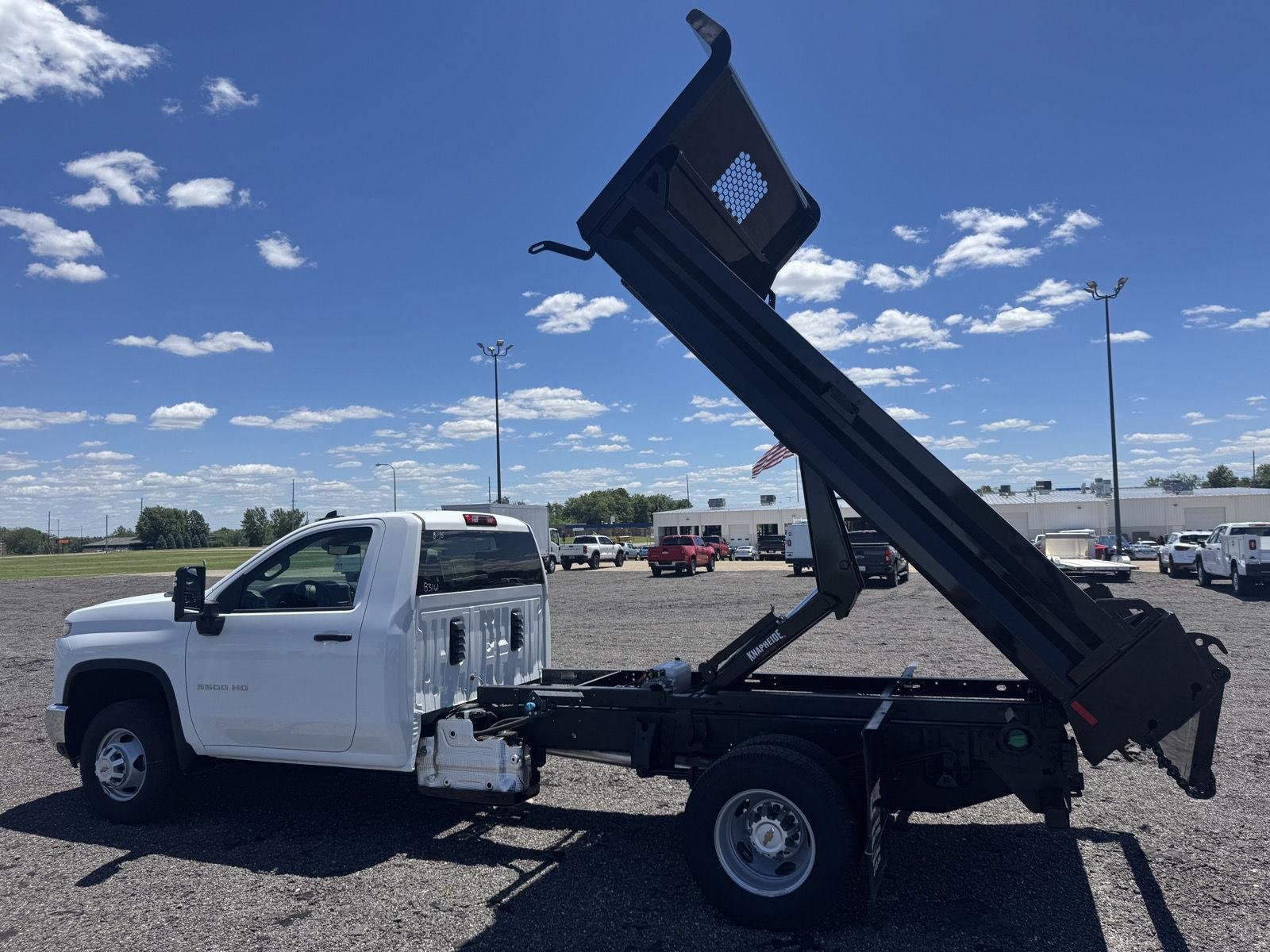 New 2026 Summit White Chevrolet Work Truck image 8