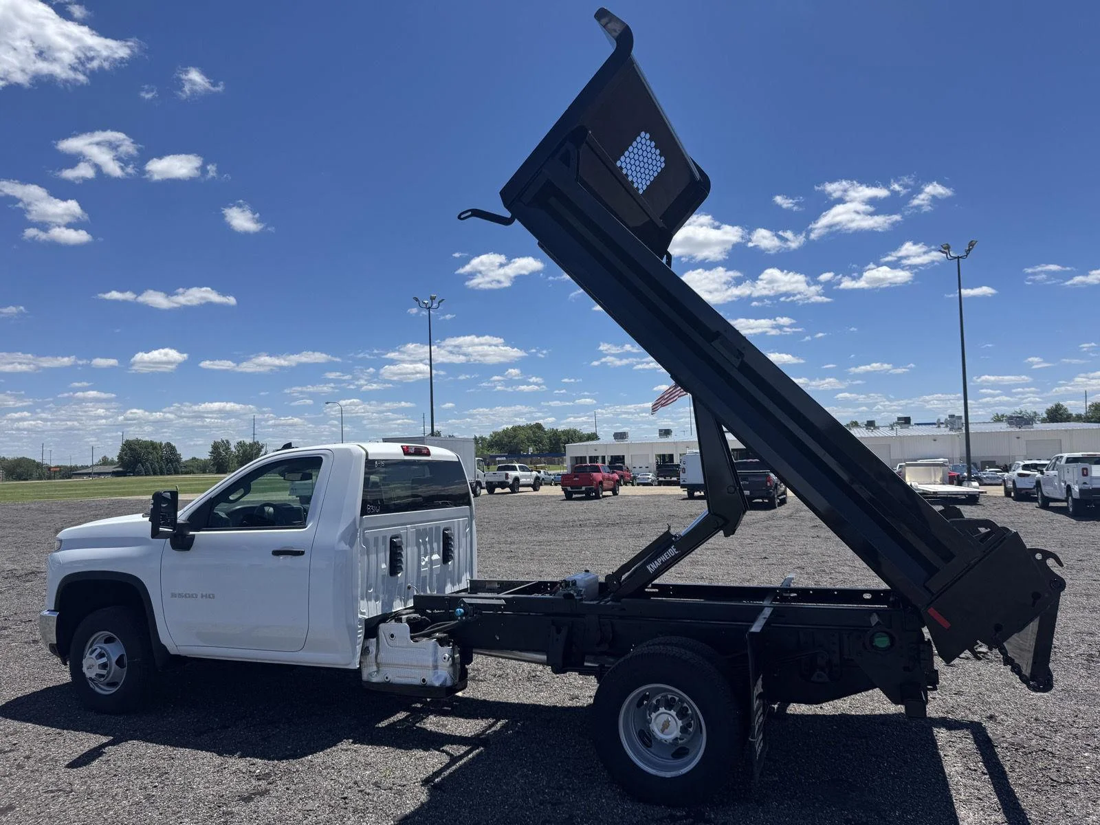 New 2026 Summit White Chevrolet Work Truck image 8