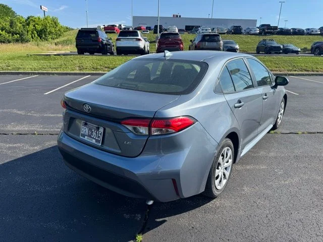 Used 2024 Blue Toyota LE image 3