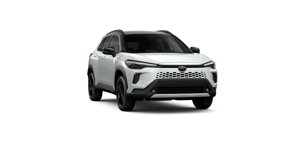 New 2026 Wind Chill Pearl with Jet Black roof Toyota Hybrid XSE image 16