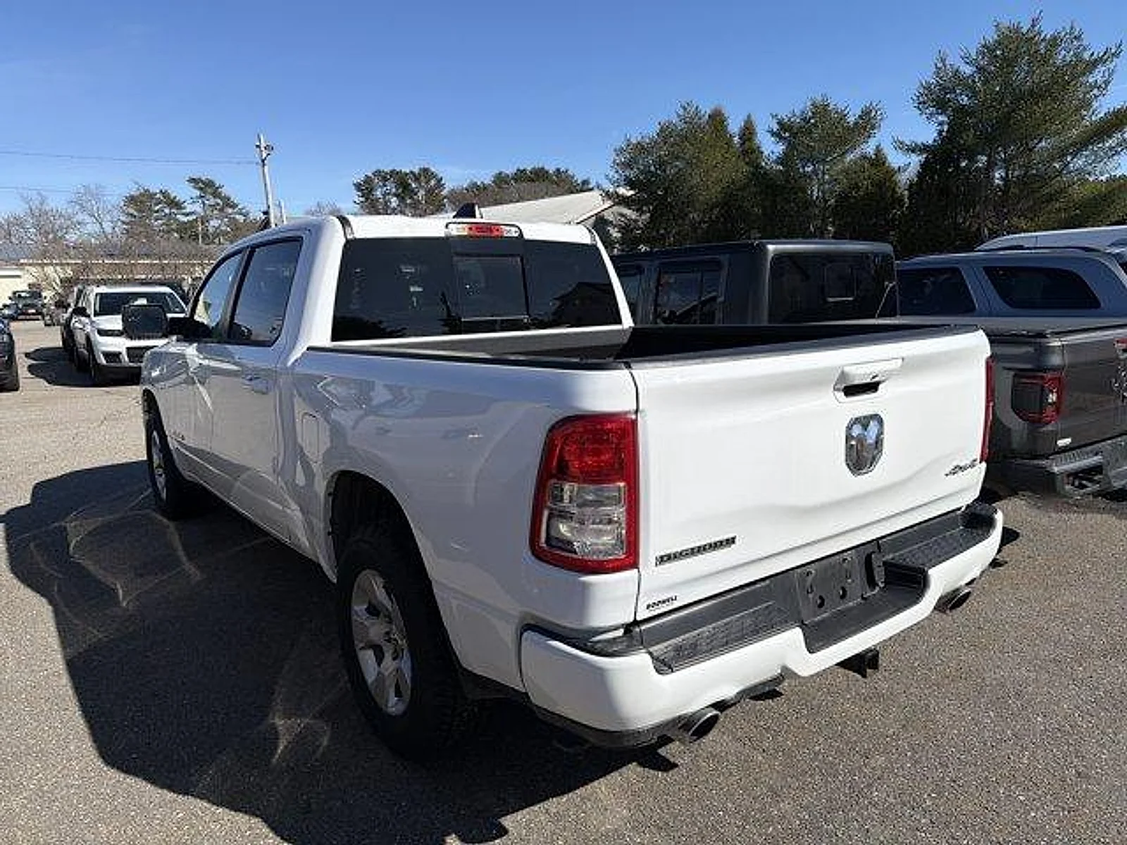 Certified Used 2023 Bright White Clearcoat Ram Big Horn Crew Cab 4x4 5