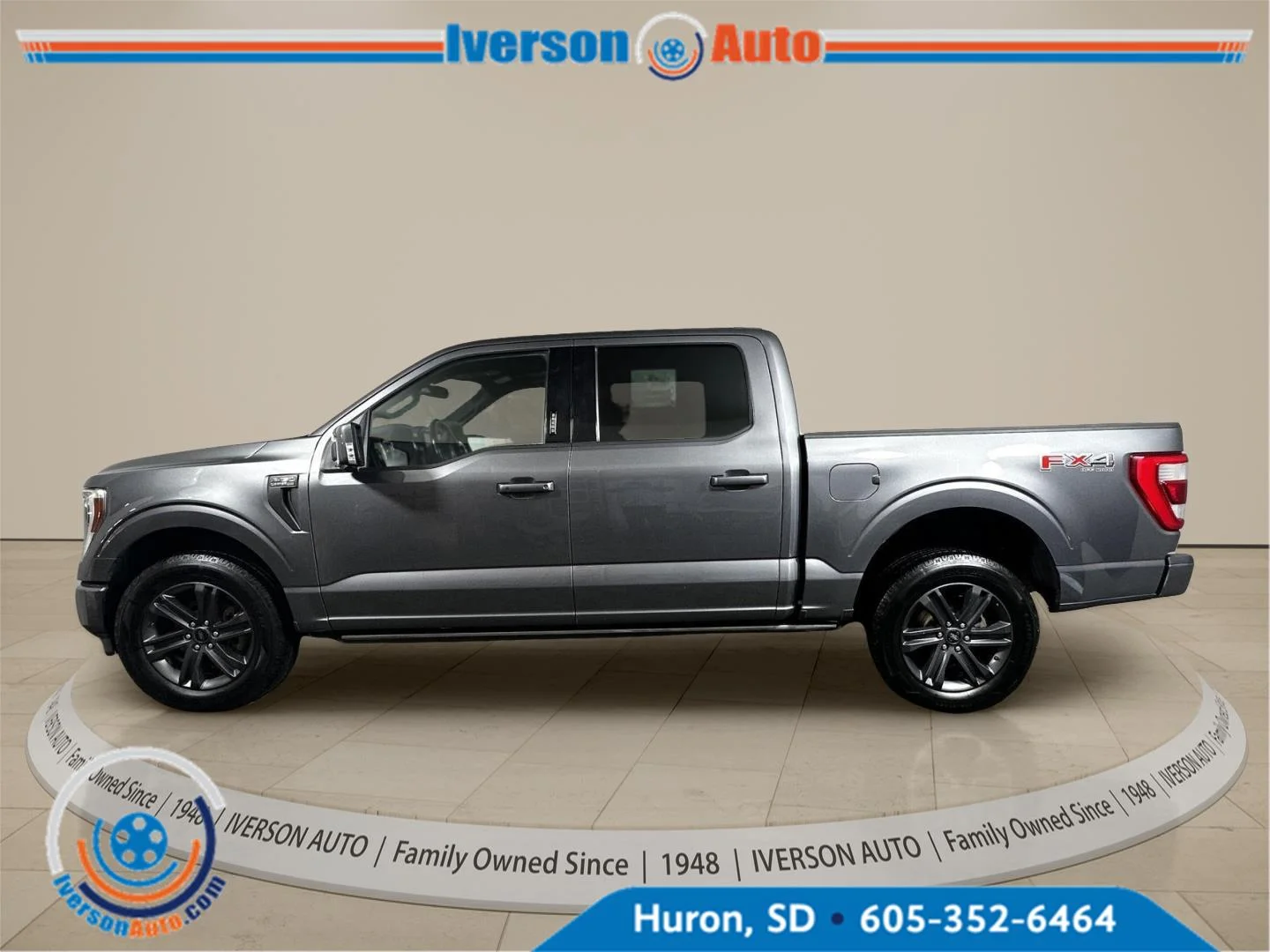 Used 2023 Carbonized Gray Ford LARIAT image 5