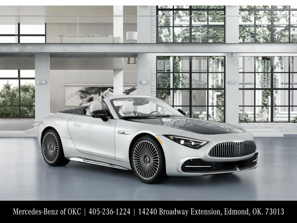 New 2026 MANUFAKTUR moonlight white magno (White Ambiance) Mercedes-Benz Maybach SL 680 image 53