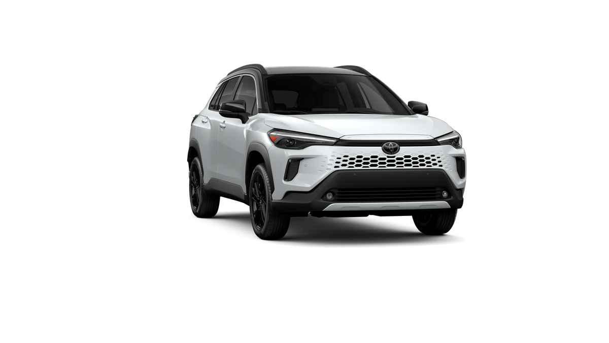 New 2026 Wind Chill Pearl with Jet Black roof Toyota Hybrid XSE image 17