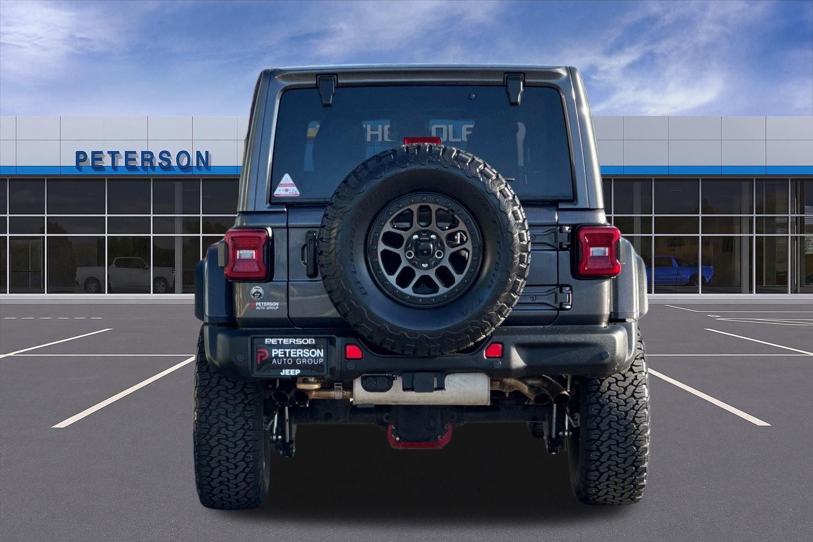 Used 2022 Gray Jeep Unlimited Rubicon 392 image 5