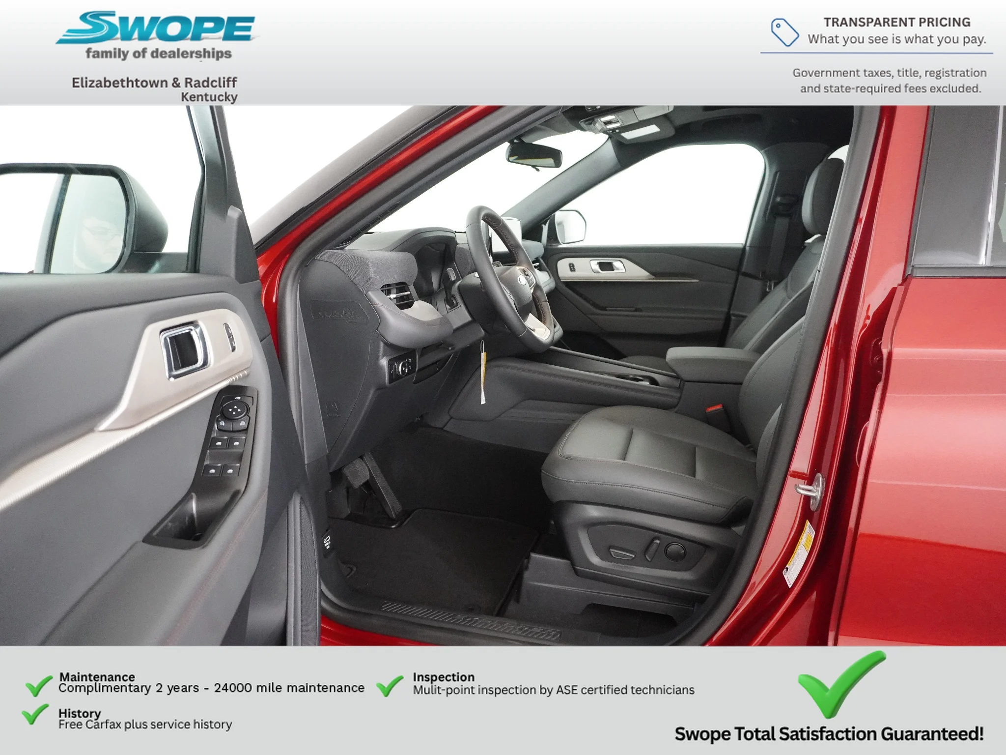New 2027 Ruby Red Metallic Tinted Clearcoat Ford Active image 14