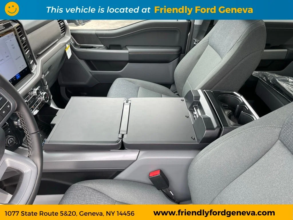 Used 2025 Iconic Silver Metallic Ford XLT image 91