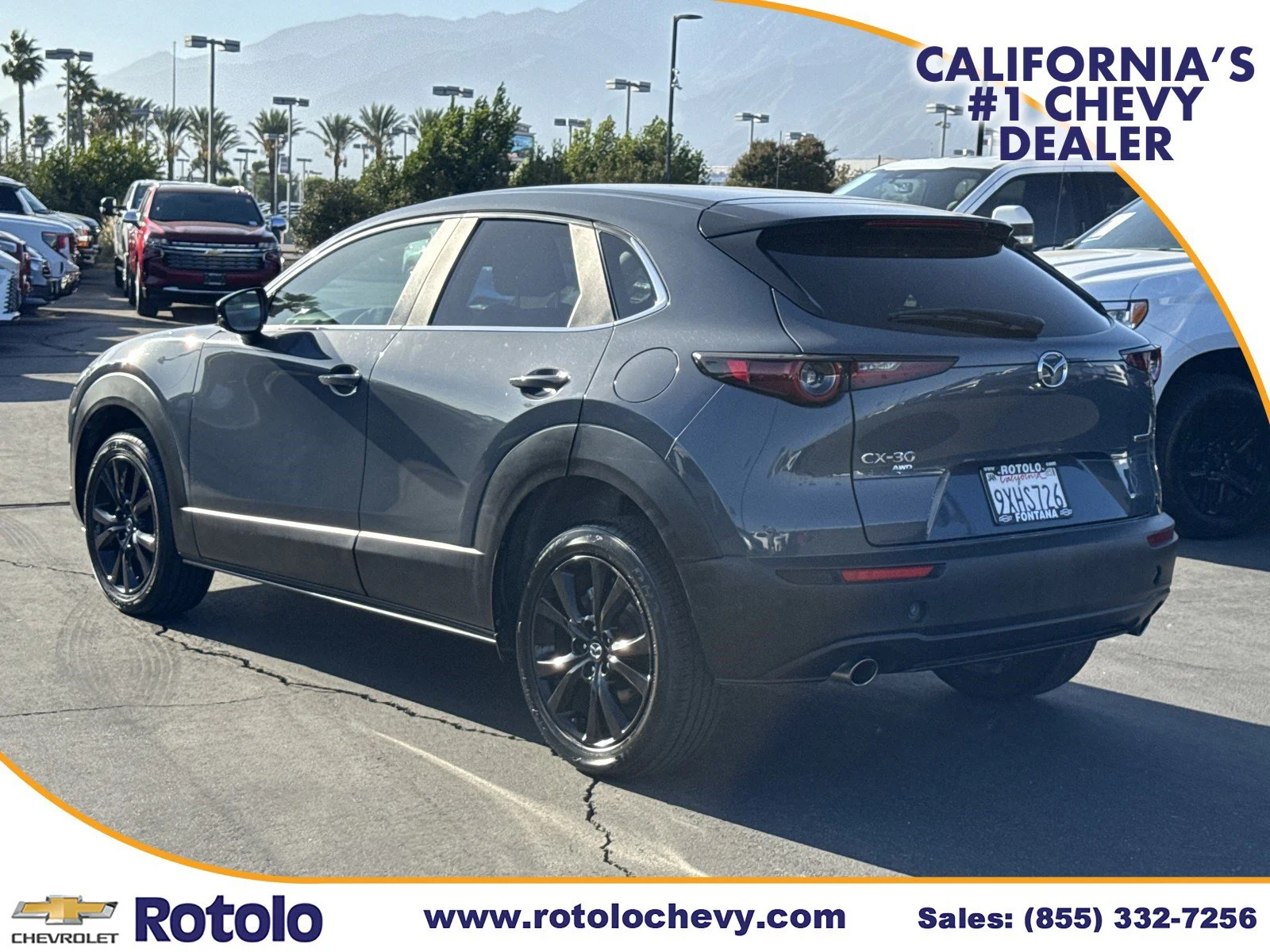 Used 2024 Polymetal Gray Metallic Mazda 2.5 S Carbon Edition image 4