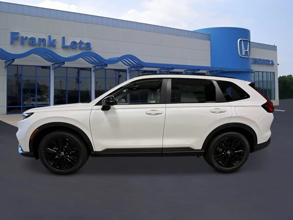 New 2026 Platinum White Pearl Honda AWD Sport Touring Hybrid image 2