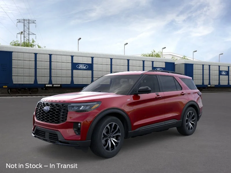 New 2026 Rapid Red Metallic Tinted Clearcoat Ford ST-Line image 1