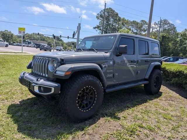 Used 2022 Sting-gray Clea Jeep Unlimited Sahara image 6