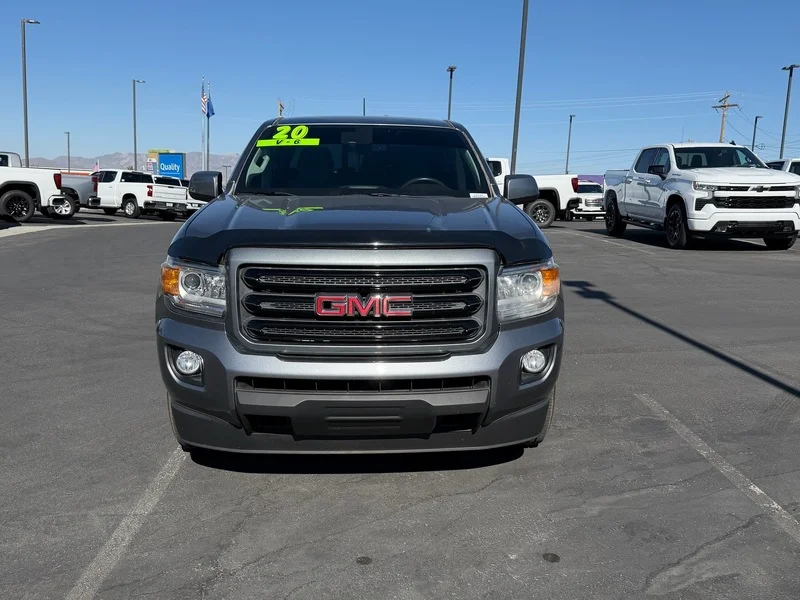 Used 2020 SATIN STEEL METALLIC GMC 2WD SLE image 8