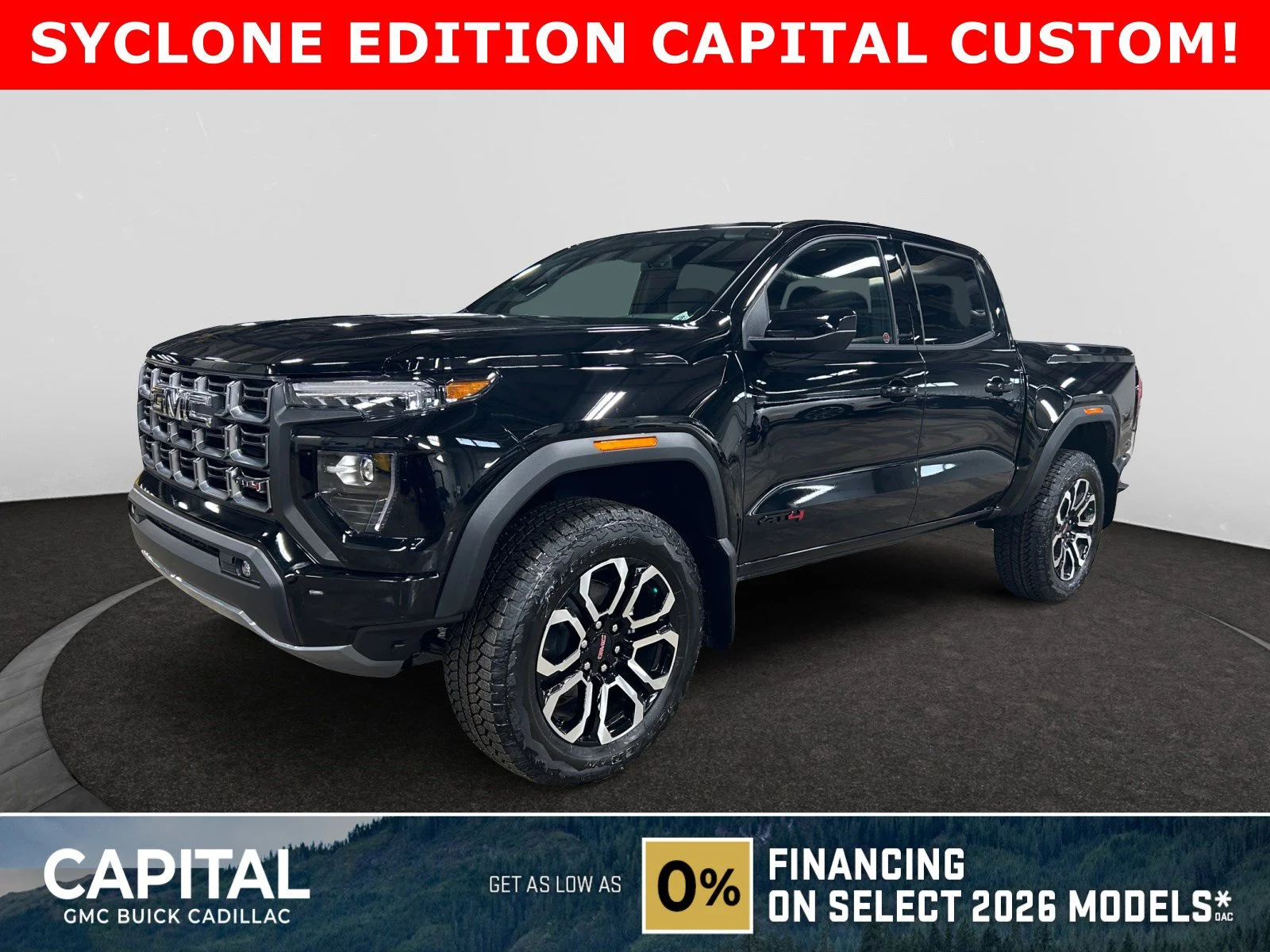 New 2026 Onyx Black GMC AT4 image 1