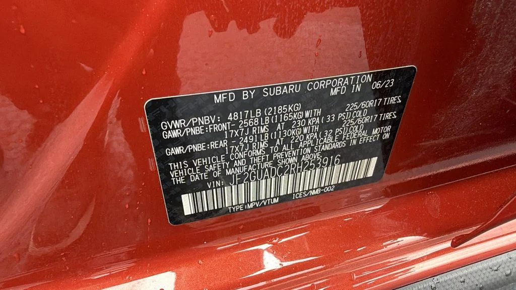 Certified Used 2024 Pearl Subaru Premium image 30