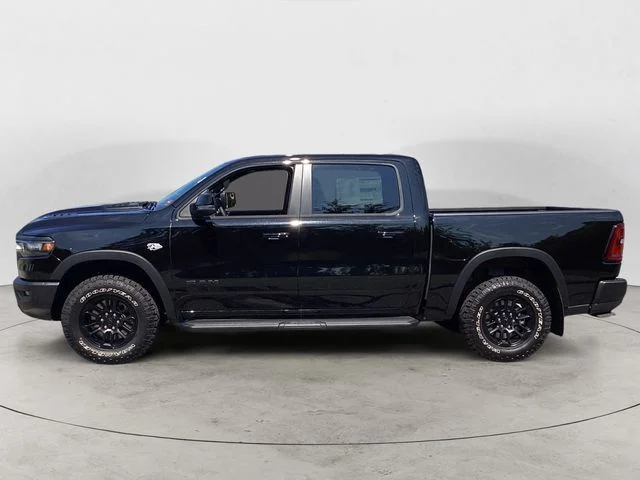 New 2026 Diamond Black Ram REBEL CREW CAB 4X4 5