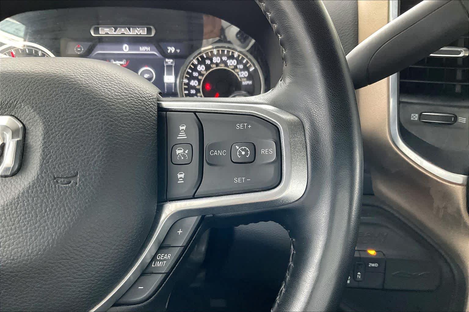 Used 2024 Bright White Clearcoat Ram Laramie image 24