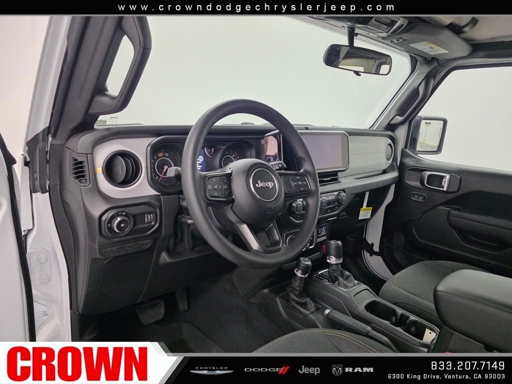 New 2026 Bright White Clear-Coat Exterior Paint Jeep Sport image 17