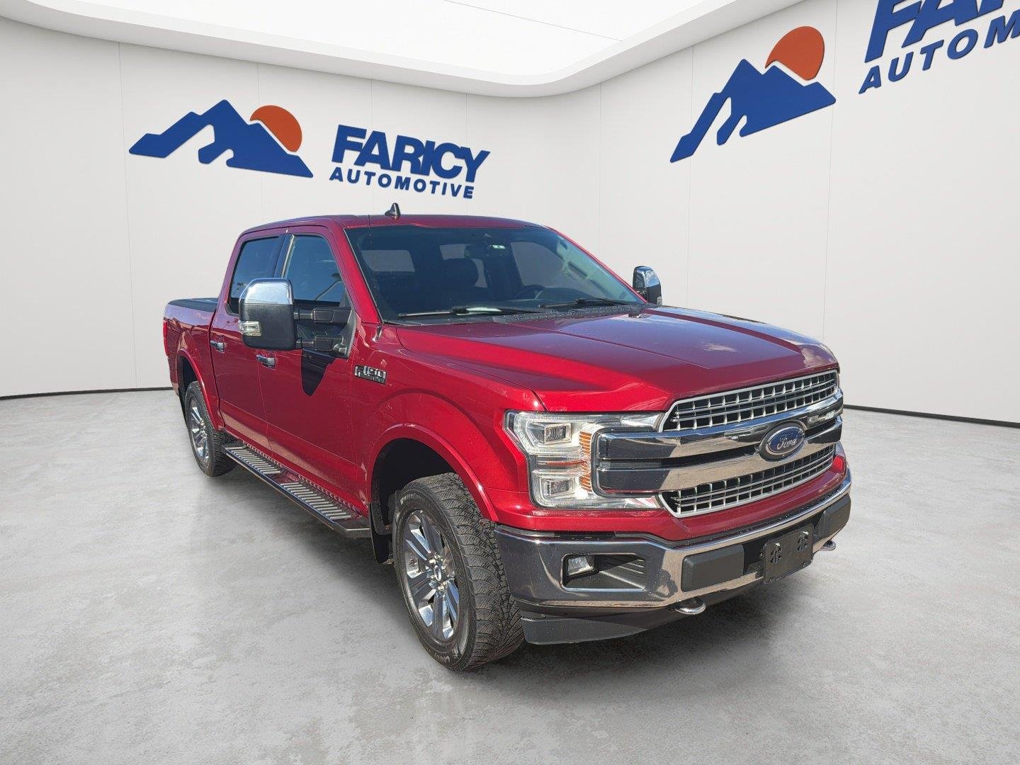 Used 2019 Ruby Red Metallic Tinted Clearcoat Ford LARIAT image 19