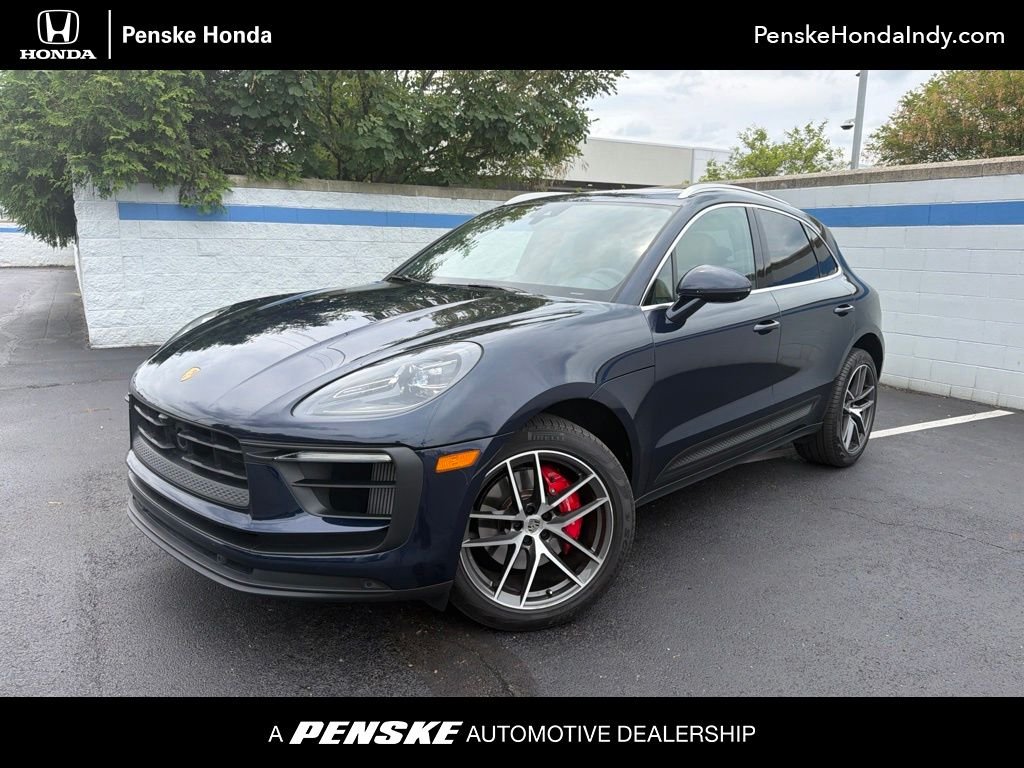 Used 2023 Night Blue Metallic Porsche S image 1