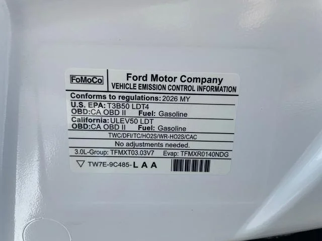 New 2026 Oxford White Ford Raptor® image 62